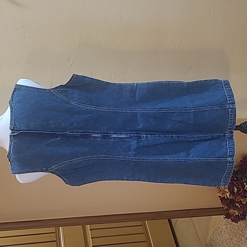 AE sz 4 Jean Dress 100% Cotton (zips in back) - Picture 5 of 7